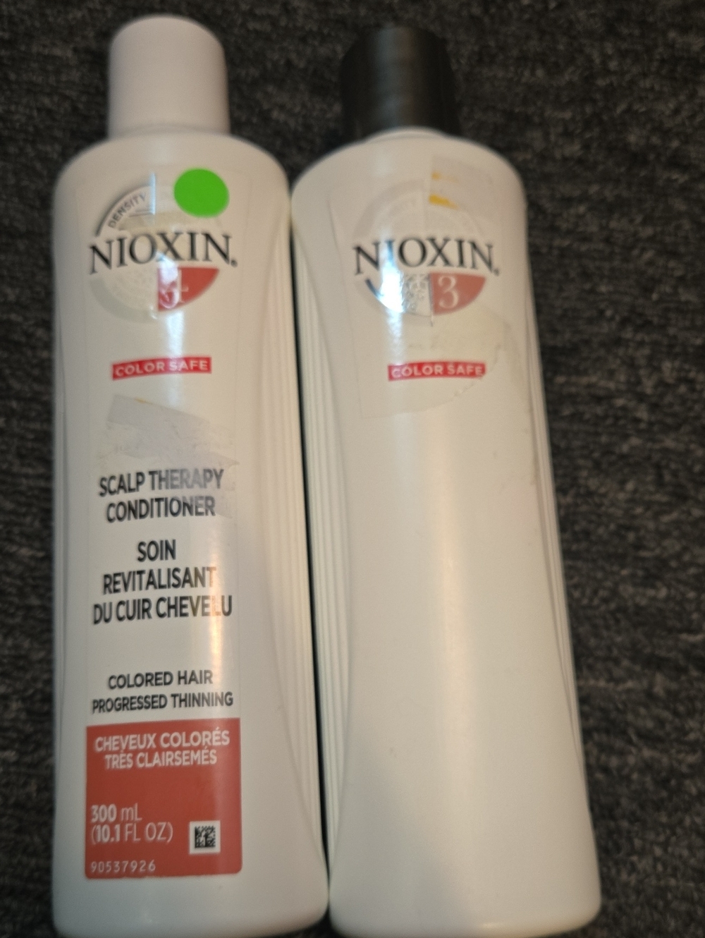2 Nioxin Scalp Therapy Conditioner 4 for Colored Hair - White Shampoo Is 3